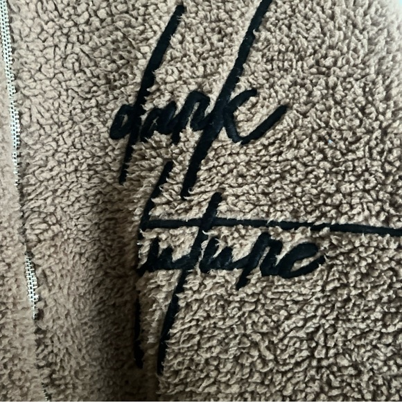 ASOS Brown Fleece Jacket - Picture 2 of 8